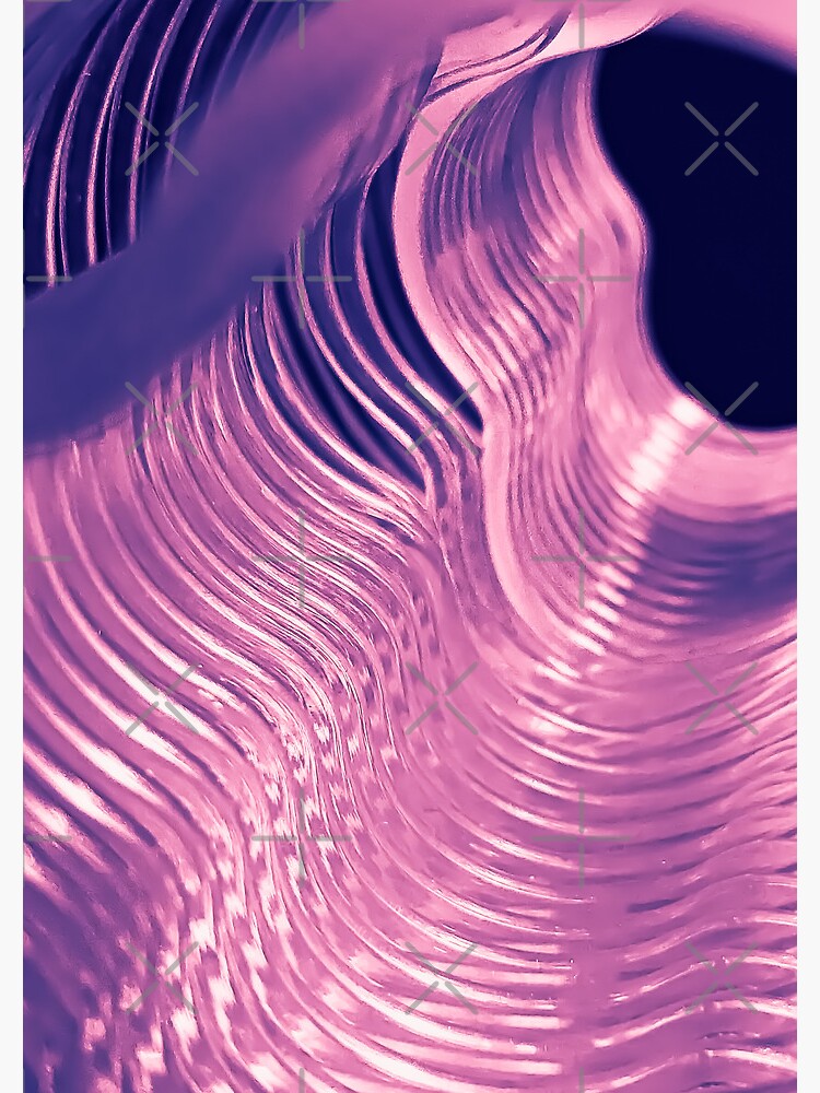 Pinkish Lavender Purple Swirl A Photograph From A Slinky Toy Pink