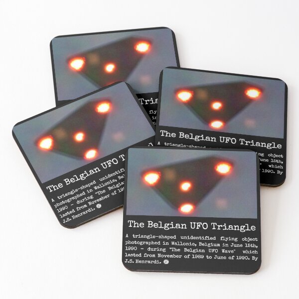 Item preview, The Belgian UFO Triangle in 1990 designed and sold by TeaMugPhrases.