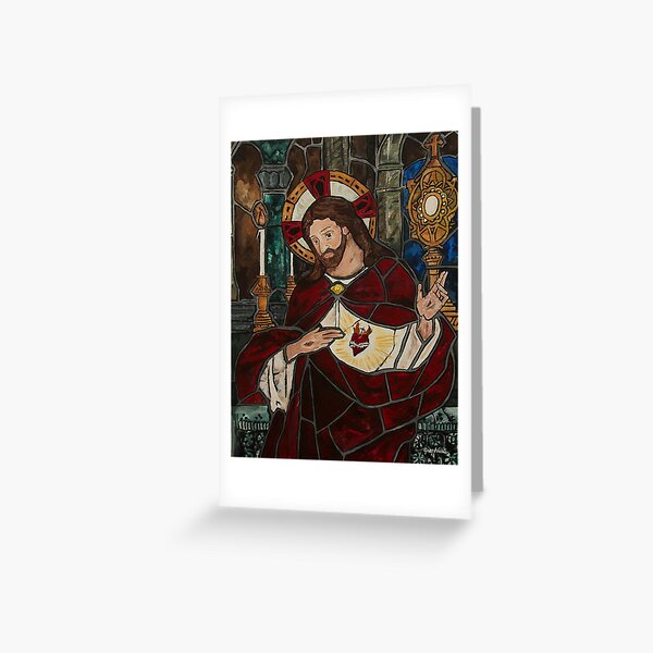 Sacred Heart of Jesus Greeting Card