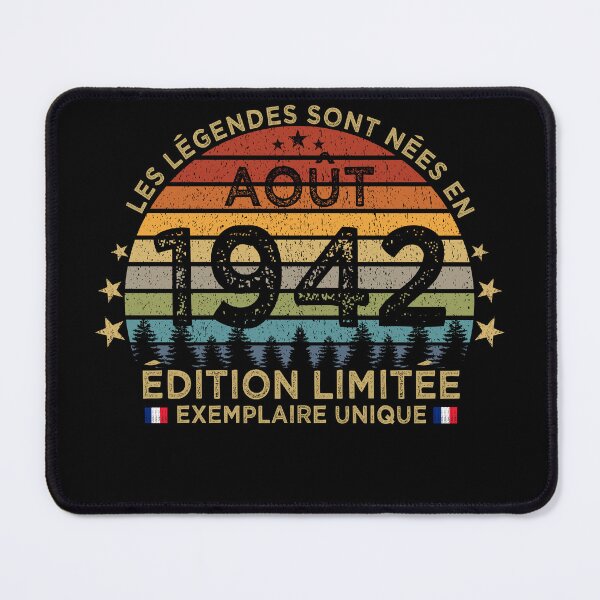 Item preview, Anniversaire 80 Ans Les Legendes Sont Nees en Aout 1942 designed and sold by cssdru.