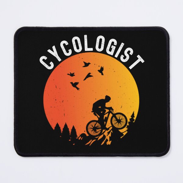 Item preview, Cycologist Funny Cycling Pun Bicycle Lover Mountain Bike designed and sold by ZiesMerch.