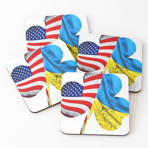 Item preview, Shamrock American with Ukraine flag St. Patrick day, St. Patrick day birthday  designed and sold by Saif6X.