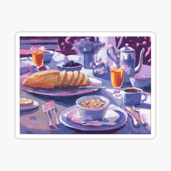 Breaking Bread Sticker