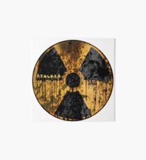 Stalker Radiation Symbol Art Board