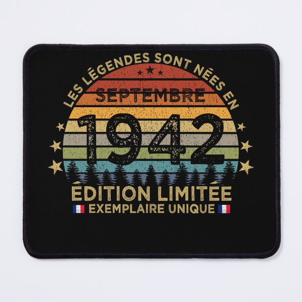 Item preview, Anniversaire 80 Ans Les Legendes Sont Nees en Septembre 1942 designed and sold by cssdru.