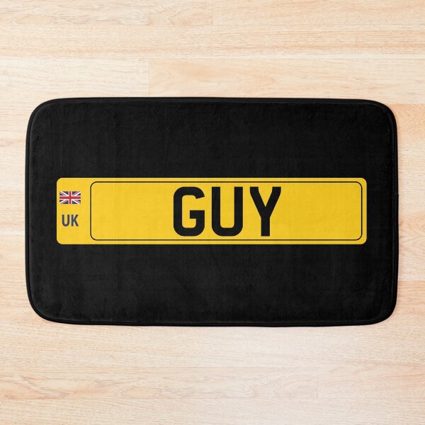 Item preview, Guy name - personal UK registration plate designed and sold by NameTheory.