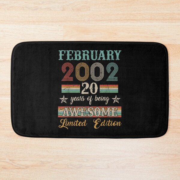 Item preview, 20 Years Old 20th Birthday Decoration Vintage February 2002  designed and sold by vergielx.