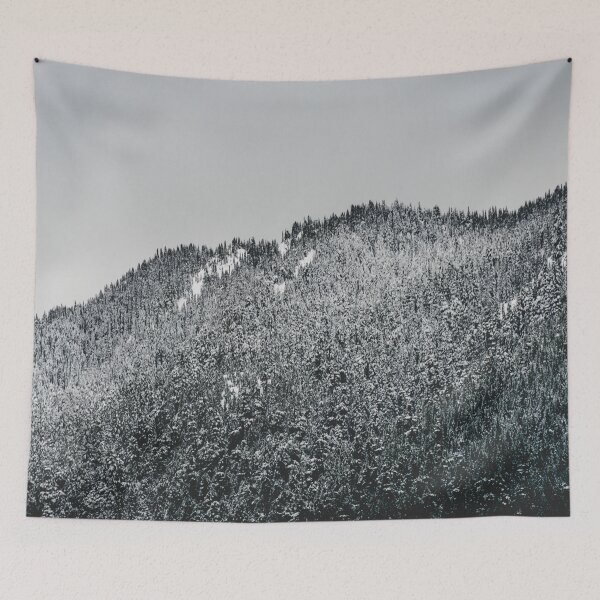 Item preview, Snow Fog Mountain Olympic National Park foggy forest trees travel love adventure wild america sky 2 designed and sold by travel101.