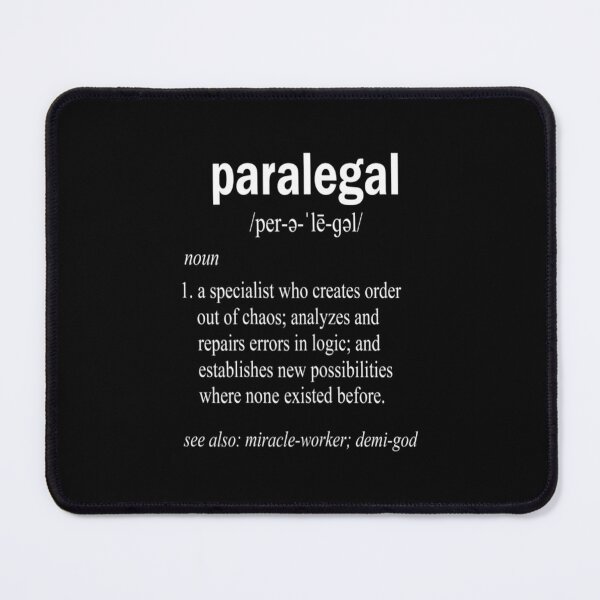 Item preview, paralegal Definition - For paralegal lovers designed and sold by TeesLina.