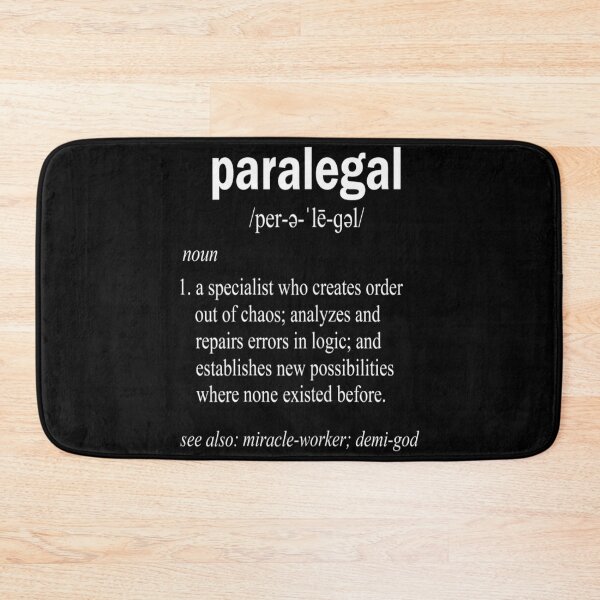 Item preview, paralegal Definition - For paralegal lovers designed and sold by TeesLina.