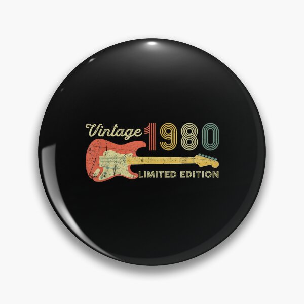 Item preview, Vintage 1980 Birthday Gifts Guitar Lovers 42th Birthday  designed and sold by vergielx.