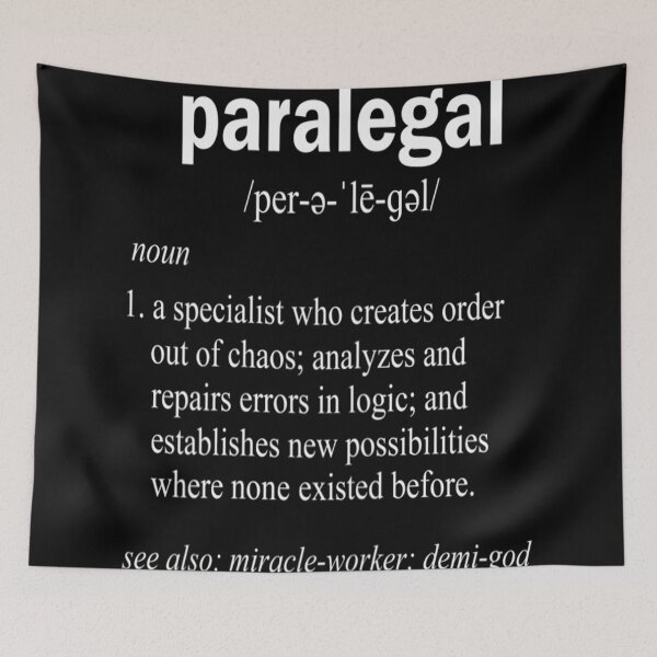 Item preview, paralegal Definition - For paralegal lovers designed and sold by TeesLina.