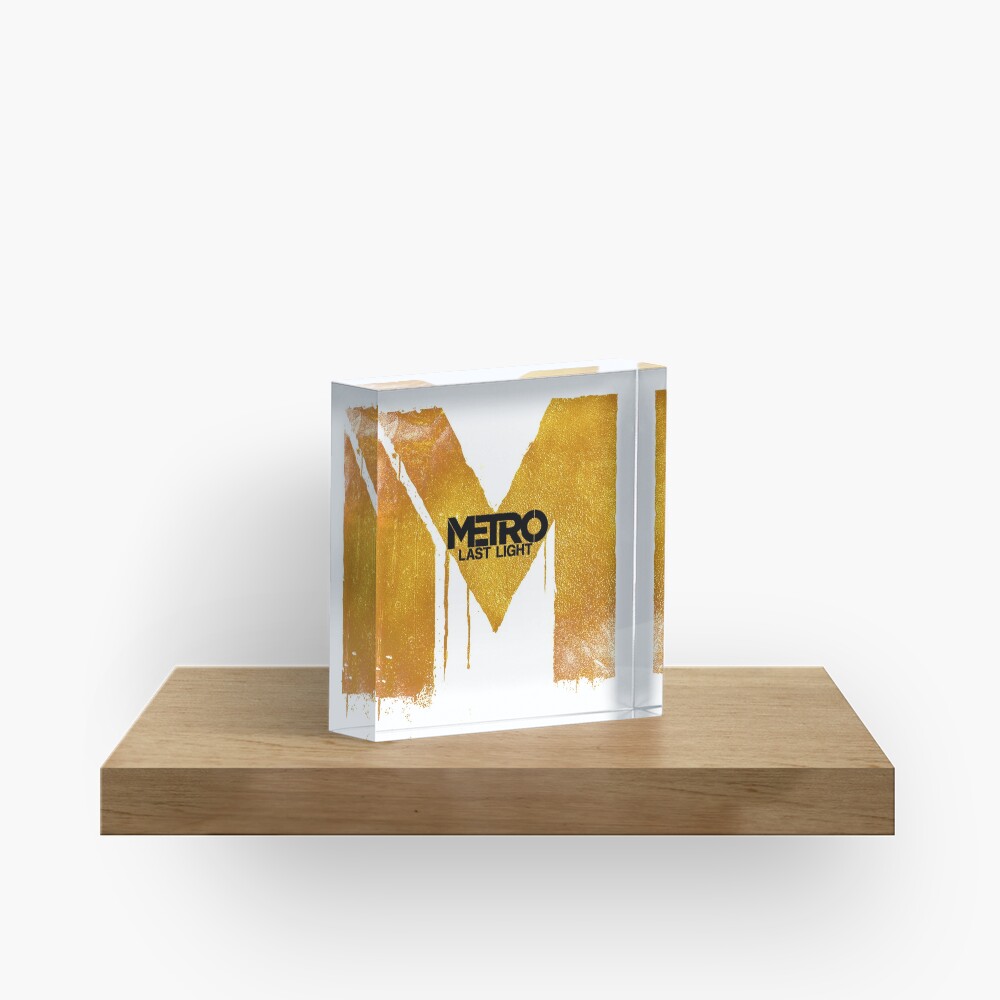 Metro LL Logo Acrylic Block
