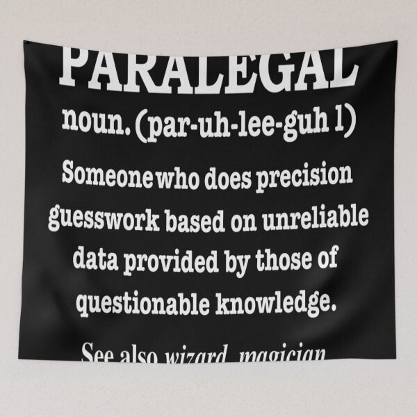 Item preview, paralegal Definition designed and sold by TeesLina.