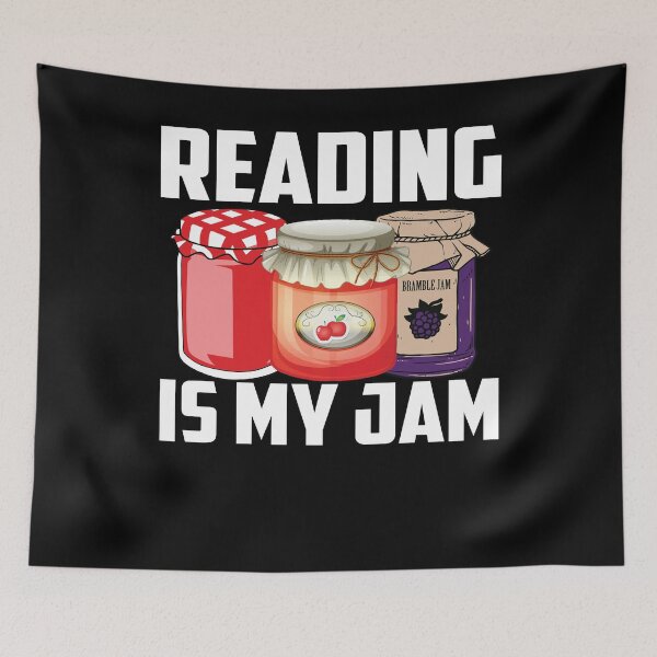 Item preview, Reading is my jam designed and sold by mahamodulrony.