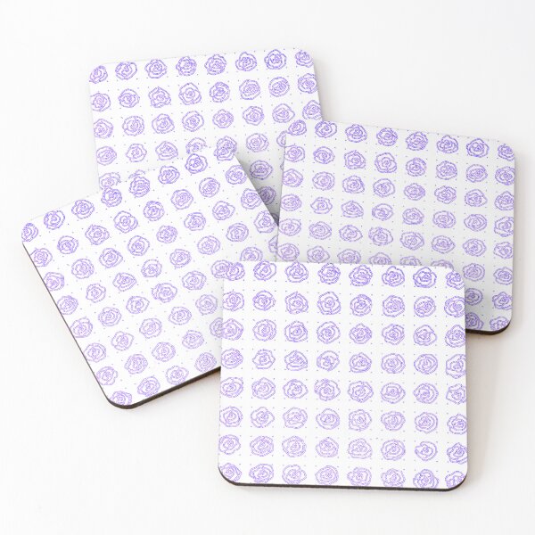 Item preview, All the Rose Doodle Pattern designed and sold by MazerolleArt.