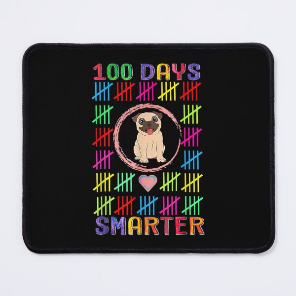Item preview, 100 Days Smarter 100th Day Of School Outfit Dog Lover Pug  designed and sold by vergielx.