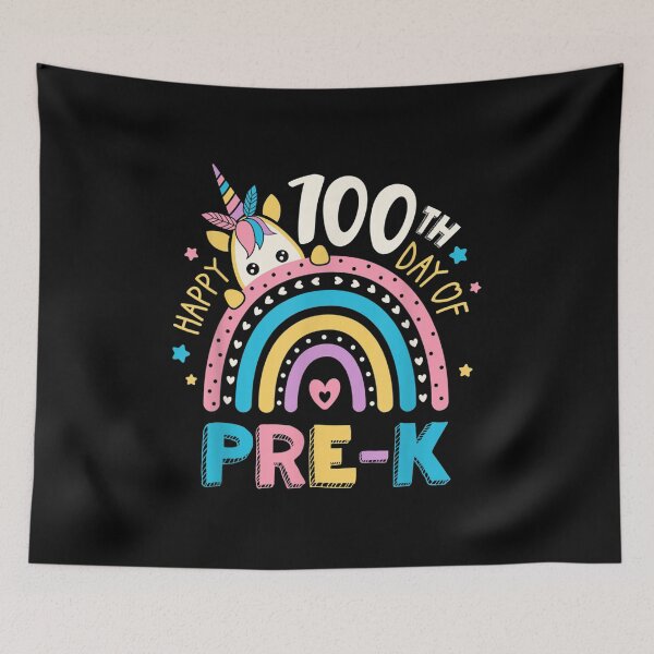 Item preview, Dabbing Unicorn 100th Day Of School Pre K Girls 100 Days  designed and sold by vergielx.