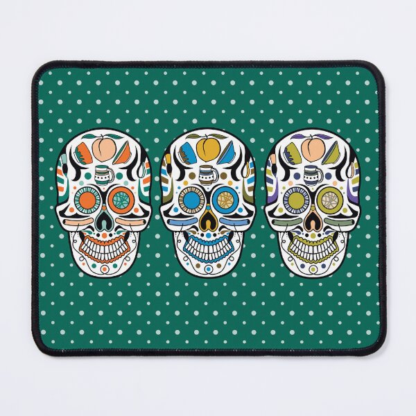 Item preview, Sugar Skull with Pottery Tools designed and sold by Galanat26.