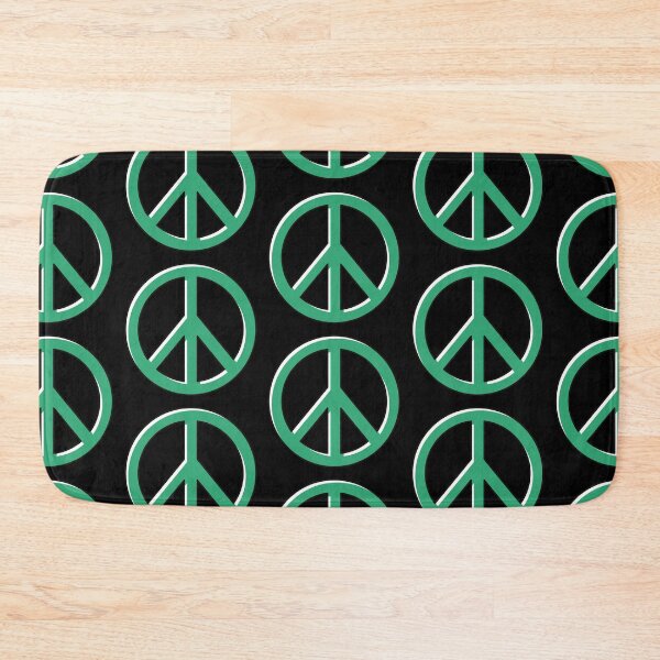 Item preview, Peace Not War with CND peace logo - teal designed and sold by BTCelebration.