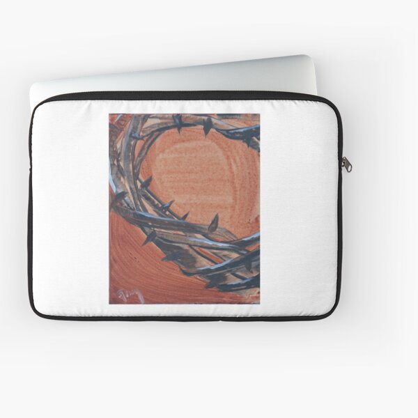 Crown of Thorns Laptop Sleeve
