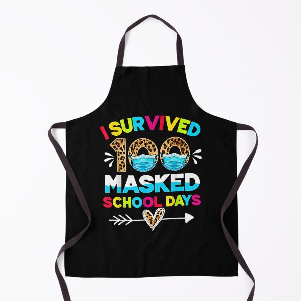 Item preview, I Survived 100 Masked School Days Funny 100th Day Of School designed and sold by vergielx.
