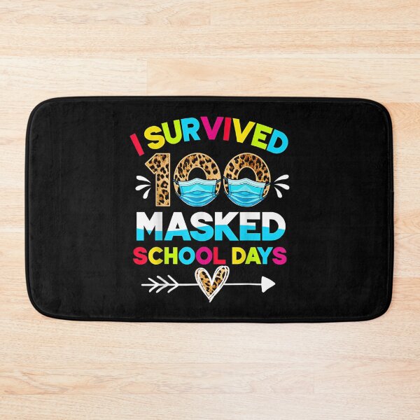 Item preview, I Survived 100 Masked School Days Funny 100th Day Of School  designed and sold by vergielx.