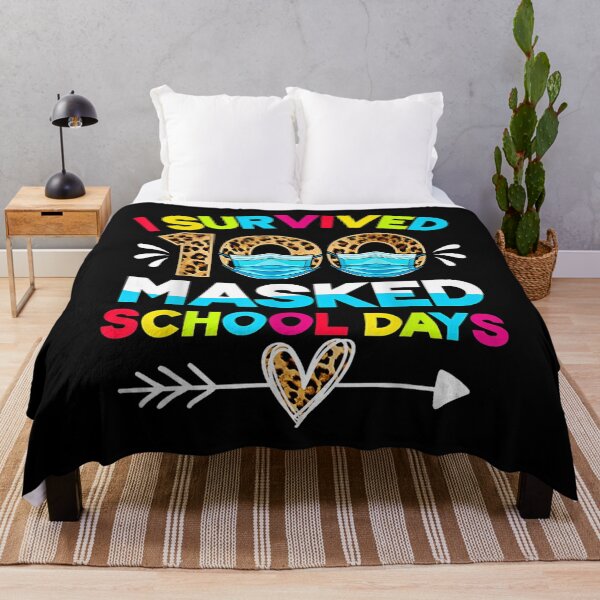 Item preview, I Survived 100 Masked School Days Funny 100th Day Of School designed and sold by vergielx.