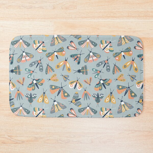 Item preview, Moths Pattern designed and sold by Yuliia Bahniuk.