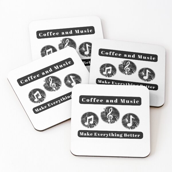 Item preview, Coffee and Music Make Everything Better designed and sold by zohirkk.