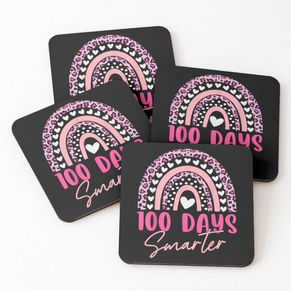 Item preview, 100 Days Smarter Happy 100th Day Of School Rainbow Leopard  designed and sold by vergielx.