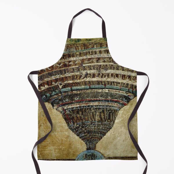 Item preview, The Map of Hell by Sandro Botticelli designed and sold by AestheticsXarts.