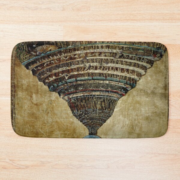 Item preview, The Map of Hell by Sandro Botticelli designed and sold by AestheticsXarts.