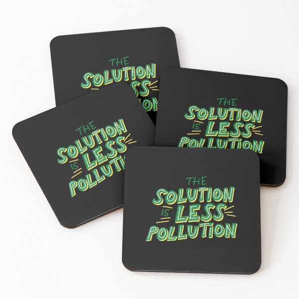 Item preview, The Solution Is Less Pollution - Save The Planet - Gift For Environmentalist, Conservationist - Global Warming, Recycle, It Was Here First, Environmental, Owes, The World designed and sold by ExploreTheStore.