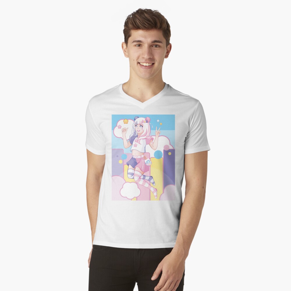 Item preview, V-Neck T-Shirt designed and sold by devicatoutlet.