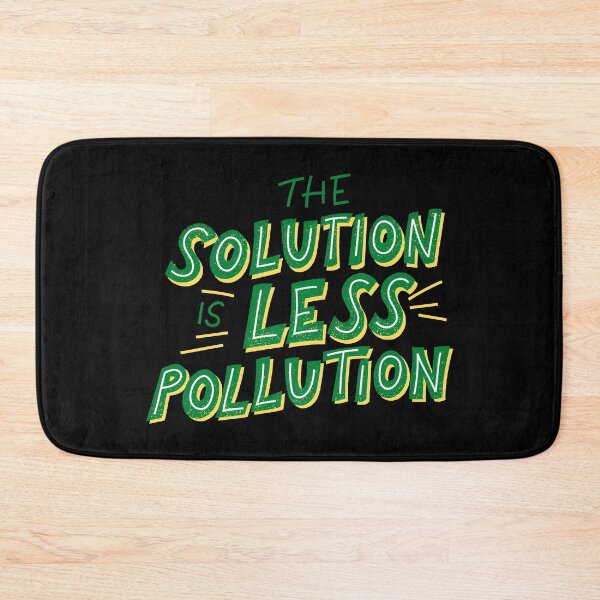 Item preview, The Solution Is Less Pollution - Save The Planet - Gift For Environmentalist, Conservationist - Global Warming, Recycle, It Was Here First, Environmental, Owes, The World designed and sold by ExploreTheStore.