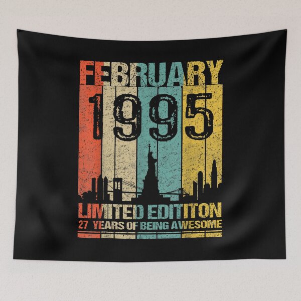 Item preview, February 1995 Limited Edition 27 Years Of Being Awesome  designed and sold by vergielx.