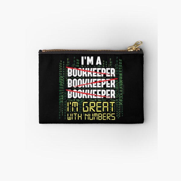 Item preview, I'm A Bookkeeper I'm Great With Numbers Funny Accountant  designed and sold by vergielx.