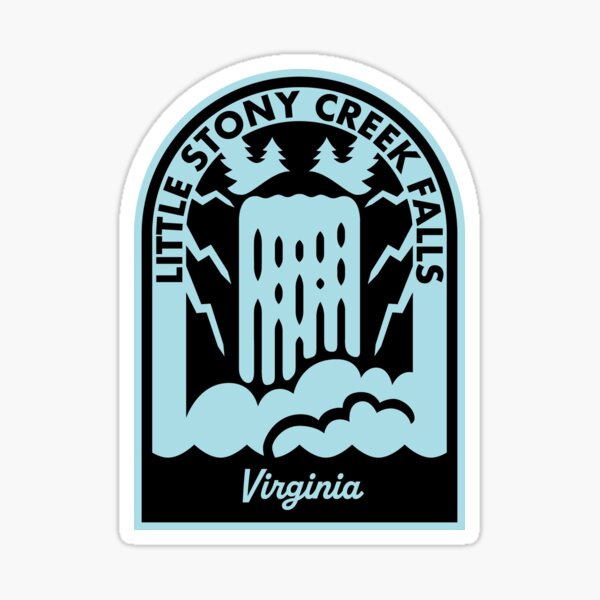 Item preview, Little Stony Creek Falls Virginia designed and sold by HalpinDesign.