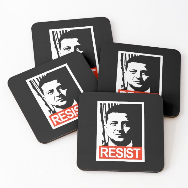 Item preview, Zelenskyy RESIST  (On black) designed and sold by Thelittlelord.