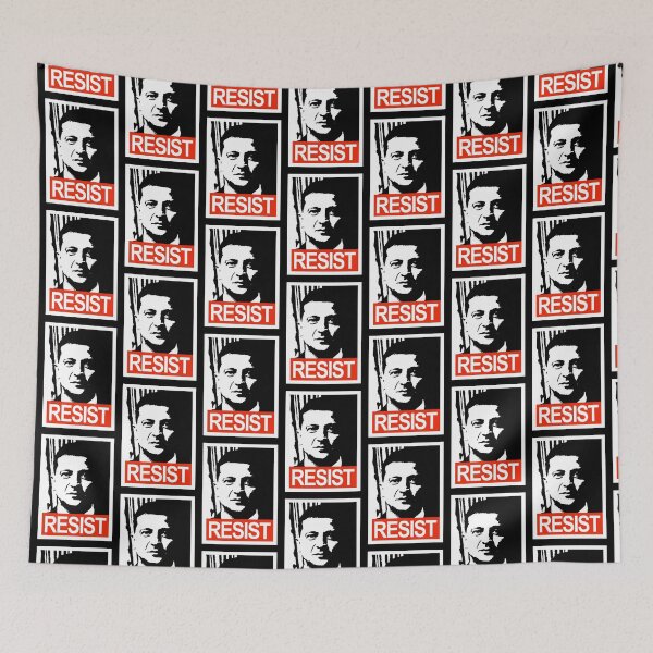Item preview, Zelenskyy RESIST  (On black) designed and sold by Thelittlelord.