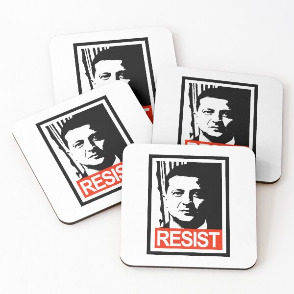 Item preview, Zelenskyy RESIST (On white) designed and sold by Thelittlelord.