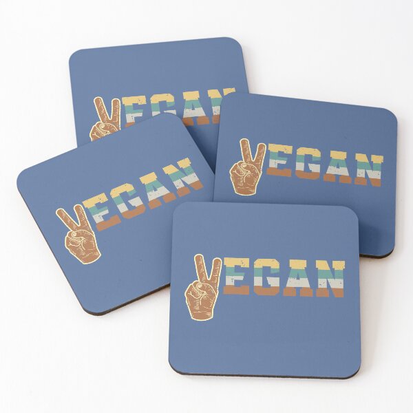 Item preview, Vegan Vintage Retro Peace Sign Hand Cool Plant Based Cool designed and sold by raretshirtsuk.