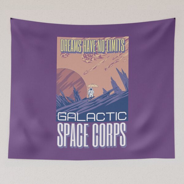 Item preview, Galactic Space Corps Recruitment Poster - Dreams designed and sold by CRHPOD20.