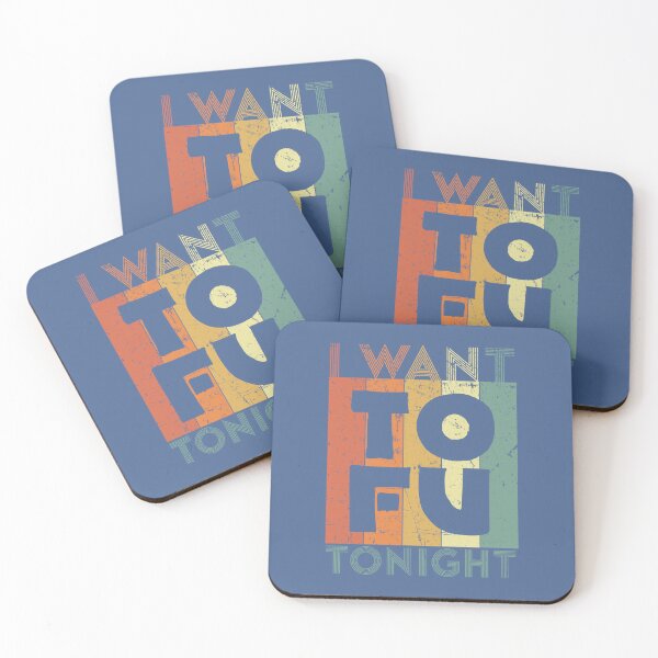 Item preview, I Want To Fu Tonight Retro Cool Vegan Vegetarian Plant Based designed and sold by raretshirtsuk.
