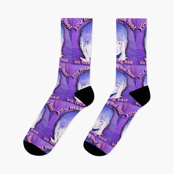 Item preview, Rei Ayanami Evangelion Vaporwave - You Make me Feel So Fuc*ing Bad designed and sold by spikemet.