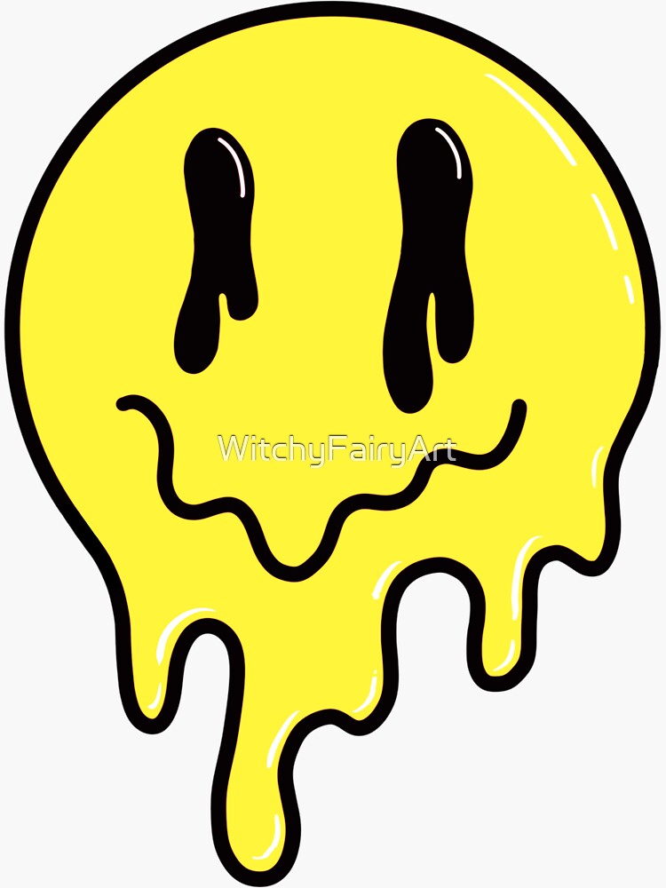 Trippy Drippy Smiley Faces Vinyl