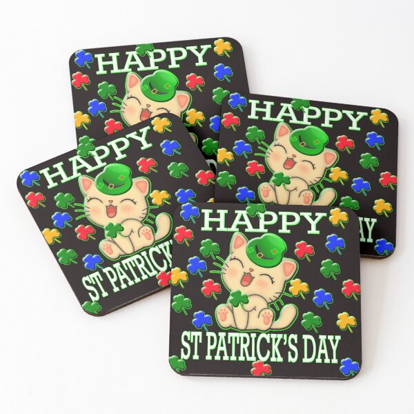Item preview, Cute Cat Happy St Patricks Day  designed and sold by Angelle55.