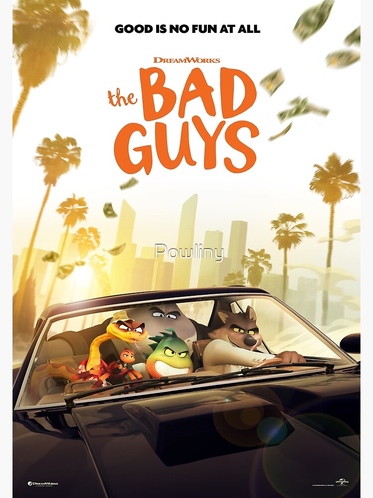 Disover The Bad Guys 2022 Film , The Bad Guys Movie 2022 Premium Matte Vertical Poster