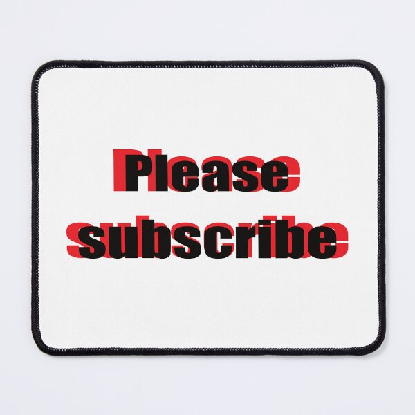 Item preview, Please subscribe! designed and sold by YassOrNope.